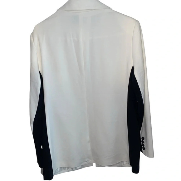 New Narciso Rodriguez For Design Nation White Black Blazer Fall Holiday Attire - Picture 8 of 16